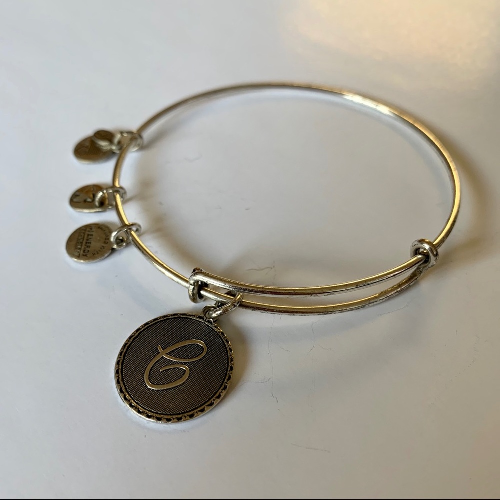 Alex and Ani Monogram Bracelet